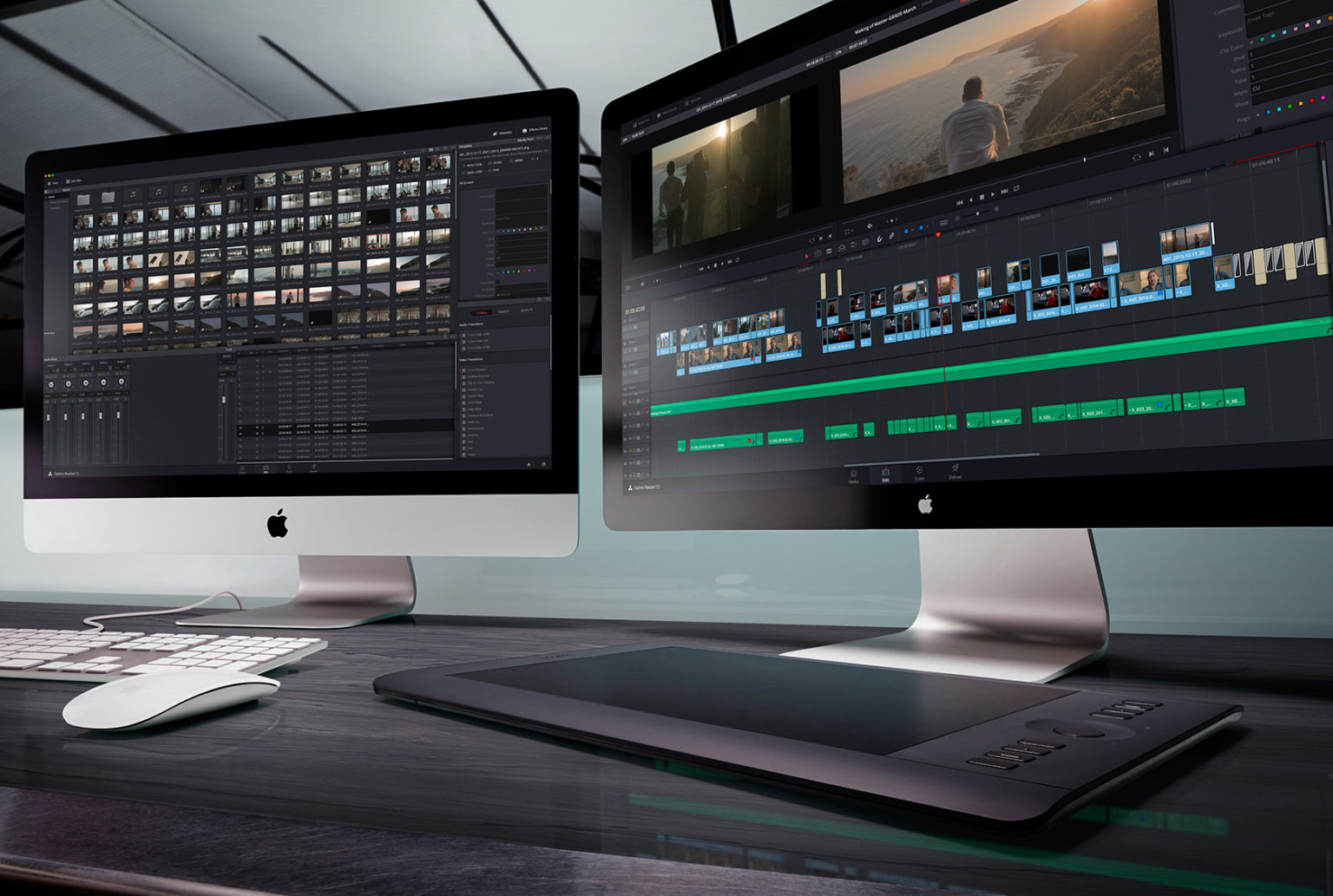 Монитор установки. Видеомонтажа DAVINCI resolve. DAVINCI resolve монтаж. DAVINCI resolve 17. Да Винчи резолв цветокоррекция.