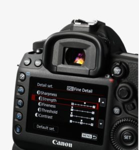 Canon Eos 5D Mark IV - UI Screen