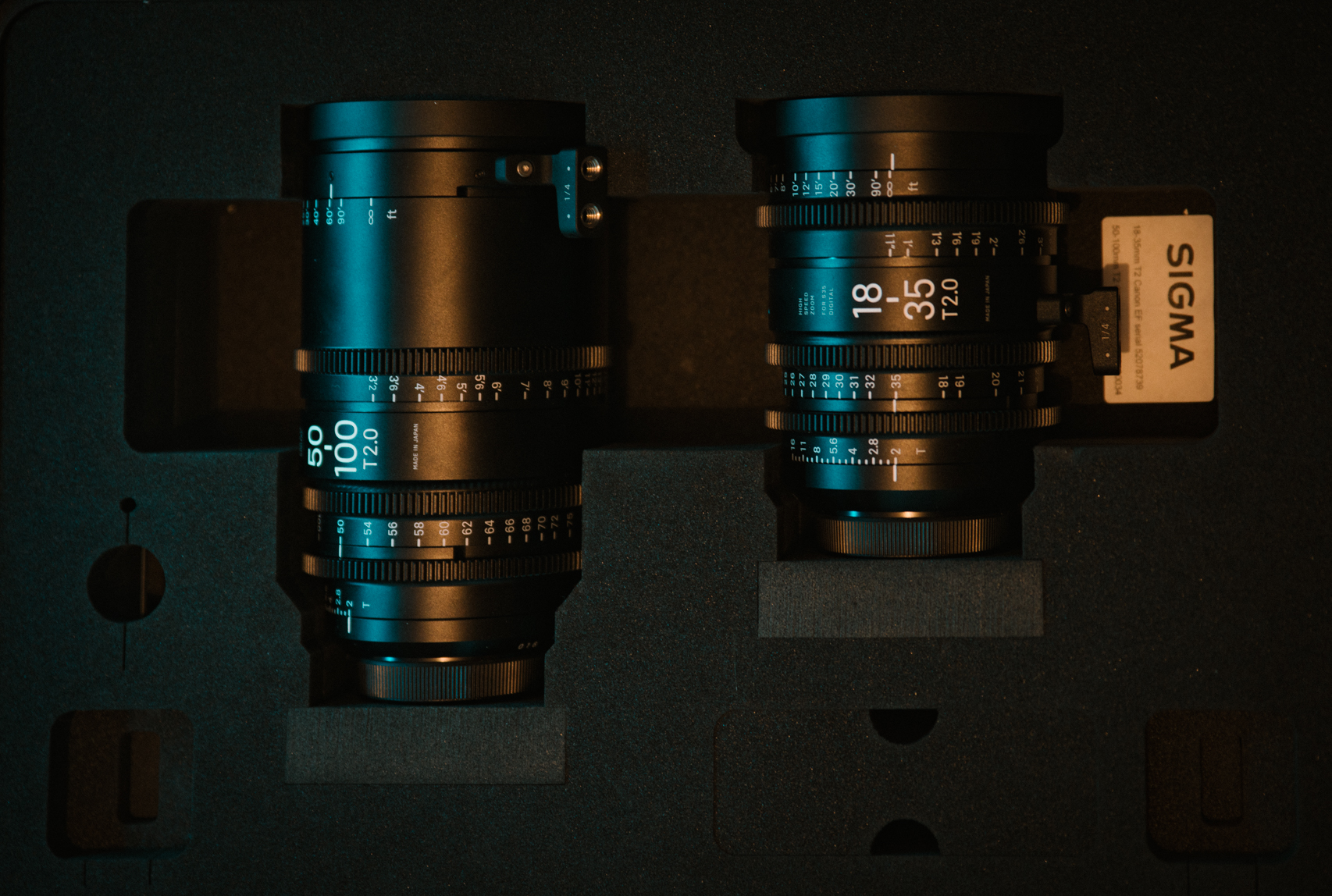 Sigma Cine Zoom - 18-35mm T2.0 / 50-100mm T2.0 - © Sylvain BERARD 2017 pour Focus Numérique